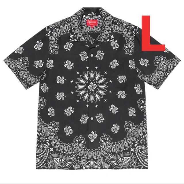 Supreme Bandana Silk S/S Shirt