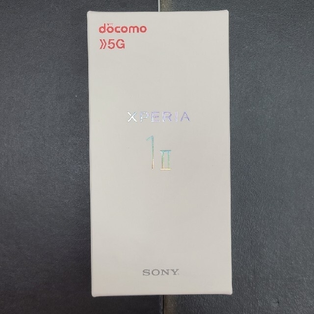 SONY(ソニー)の【新品未開封】Xperia 1Ⅱ  SO-51A Black【SIMフリー】 スマホ/家電/カメラのスマートフォン/携帯電話(スマートフォン本体)の商品写真