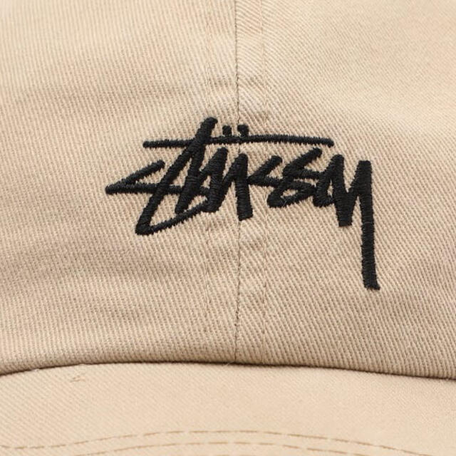 STUSSY(ステューシー)の◆日本未発売◆STUSSY STOCK LOW Pro カーブキャップ サンド メンズの帽子(キャップ)の商品写真