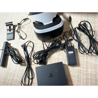 プレイステーションヴィーアール(PlayStation VR)のPlayStation VR 一式 +PSカメラ+ソフト1本(家庭用ゲーム機本体)