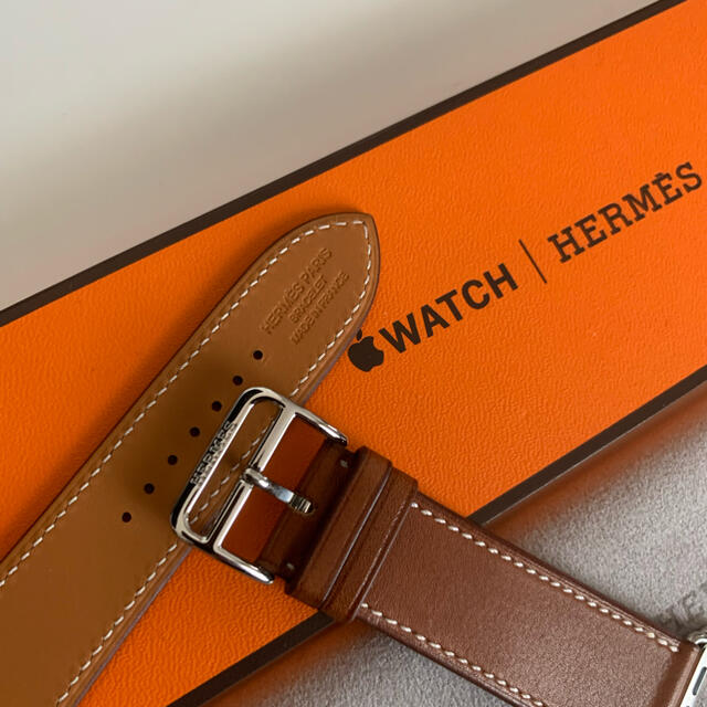 新品未開封 Apple Watch HERMES ネイビー シンプルトゥール