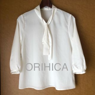 オリヒカ(ORIHICA)の★美品★ ORIHICA オリヒカ　ボウタイブラウス(シャツ/ブラウス(長袖/七分))