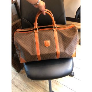 セリーヌ(celine)の美品　鑑定済み 正規品  セリーヌ　ボストン　マカダム柄(ボストンバッグ)