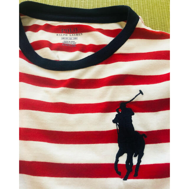 Ralph Lauren(ラルフローレン)のRalph Lauren ボーダーTシャツ サイズ150 キッズ/ベビー/マタニティのキッズ服男の子用(90cm~)(Tシャツ/カットソー)の商品写真