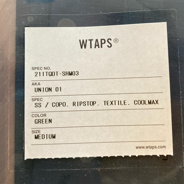 W)taps(ダブルタップス)のWTAPS UNION COPO RIPSTOP TEXTILE COOLMAX メンズのトップス(シャツ)の商品写真