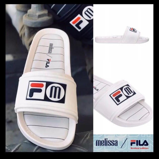 FILA(フィラ)の値下げ★ 新品◆FILA×Melissa◆スポーツサンダル◆24.5cm レディースの靴/シューズ(ビーチサンダル)の商品写真