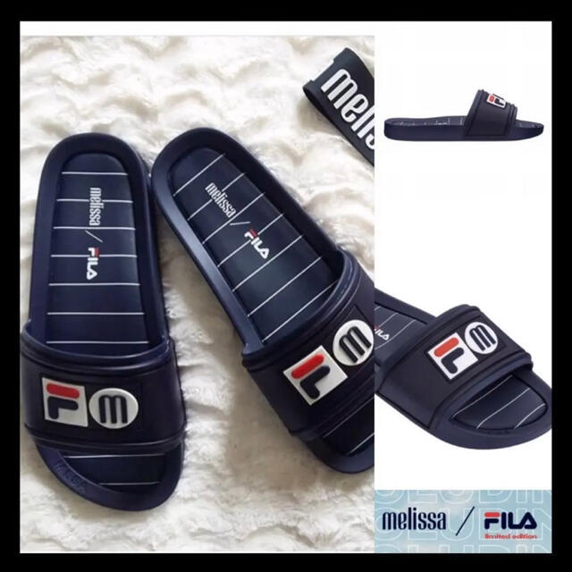 FILA(フィラ)の値下げ★ 新品◆FILA×Melissa◆スポーツサンダル◆24.5cm レディースの靴/シューズ(ビーチサンダル)の商品写真