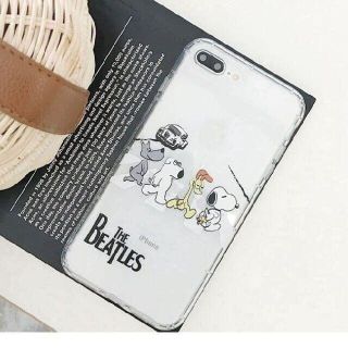 スヌーピー(SNOOPY)のSnoopy スヌーピー Beatles iphoneケース　各種サイズ(iPhoneケース)