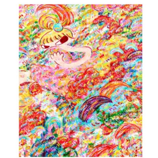 ロッカクアヤコ 魔法の手 展示会ポスター 限定1000枚 千葉県立美術館-