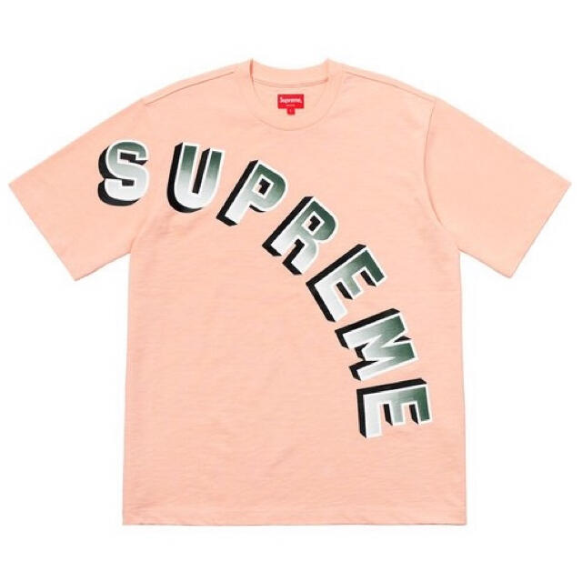 トップス国内正規品 Supreme Gradient Arc Top Peach Tee