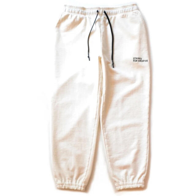 SPORTY SWEAT PANTS "WHITEスウェット