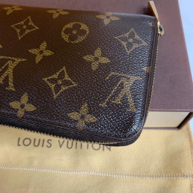 LOUIS VUITTON(ルイヴィトン)のルイヴィトン モノグラム 長財布 美品 ジッピーウォレット モノグラム ダミエ レディースのファッション小物(財布)の商品写真