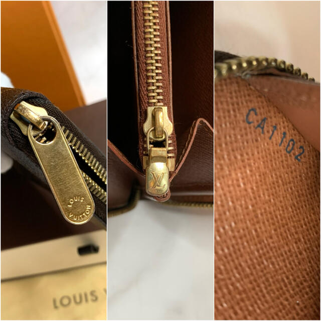 LOUIS VUITTON(ルイヴィトン)のルイヴィトン モノグラム 長財布 美品 ジッピーウォレット モノグラム ダミエ レディースのファッション小物(財布)の商品写真