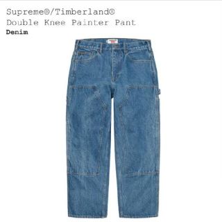 シュプリーム(Supreme)のDouble Knee Painter Pant  timberland　34(ペインターパンツ)