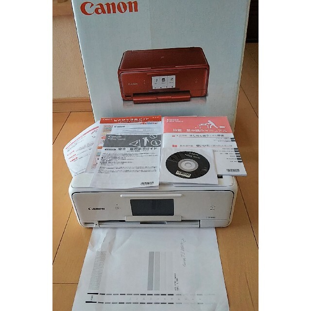 Canon(キヤノン)のcanon TS8030　印刷1000枚以下　ジャンク扱い スマホ/家電/カメラのPC/タブレット(PC周辺機器)の商品写真