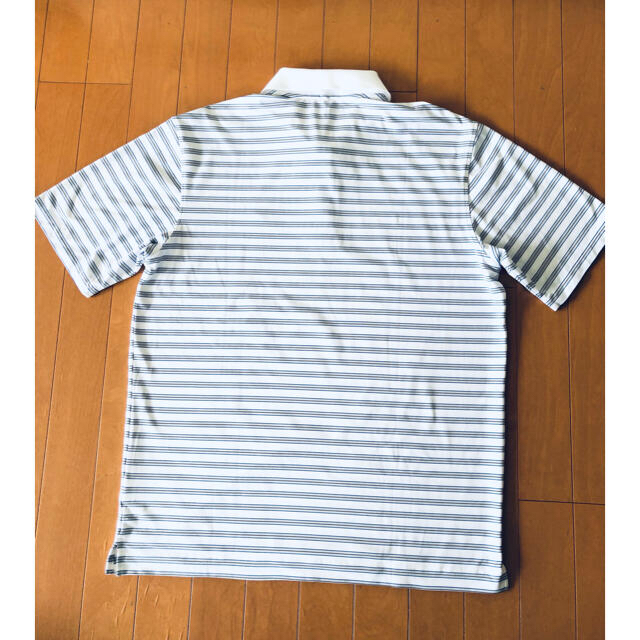 NIKE(ナイキ)のNIKE golf ナイキゴルフ　ボーダーポロシャツ メンズのトップス(ポロシャツ)の商品写真