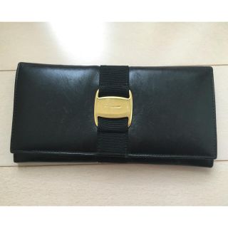 サルヴァトーレフェラガモ(Salvatore Ferragamo)の【ブラック】Ferragam＊長財布(長財布)