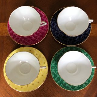 WEDGWOOD - 【美品】ウェッジウッド☆ティーガーデン☆トリオ 4セット