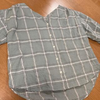 ナチュラルクチュール(natural couture)のエブリィベリーナイスクラップ 七分袖チェックトップス(シャツ/ブラウス(長袖/七分))