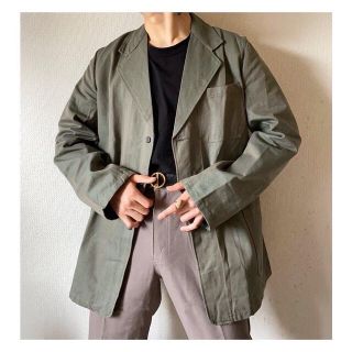 ヨウジヤマモト(Yohji Yamamoto)のdead stock vintage玉虫色 スウェーデン軍 テーラードジャケット(ミリタリージャケット)