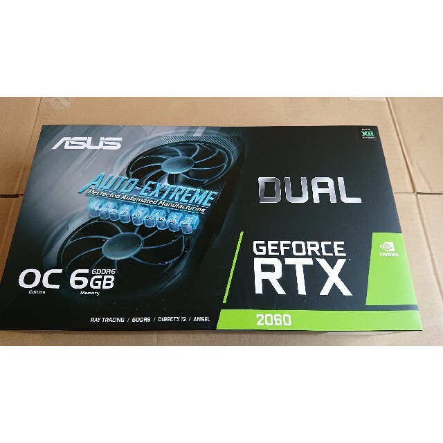 2022年秋冬新作 未開封 ASUS Dual GeForce RTX2060 PCパーツ - www