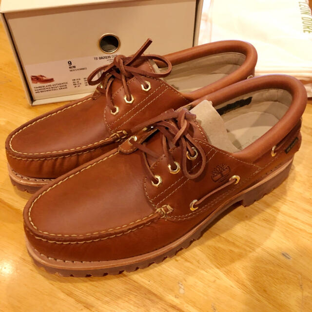 Timberland(ティンバーランド)の27cm brown TIMBERLAND 3 EYE LUG ALD メンズの靴/シューズ(デッキシューズ)の商品写真