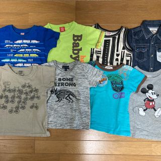 ユニクロ(UNIQLO)の男の子夏物トップスまとめ売り100cm(Tシャツ/カットソー)