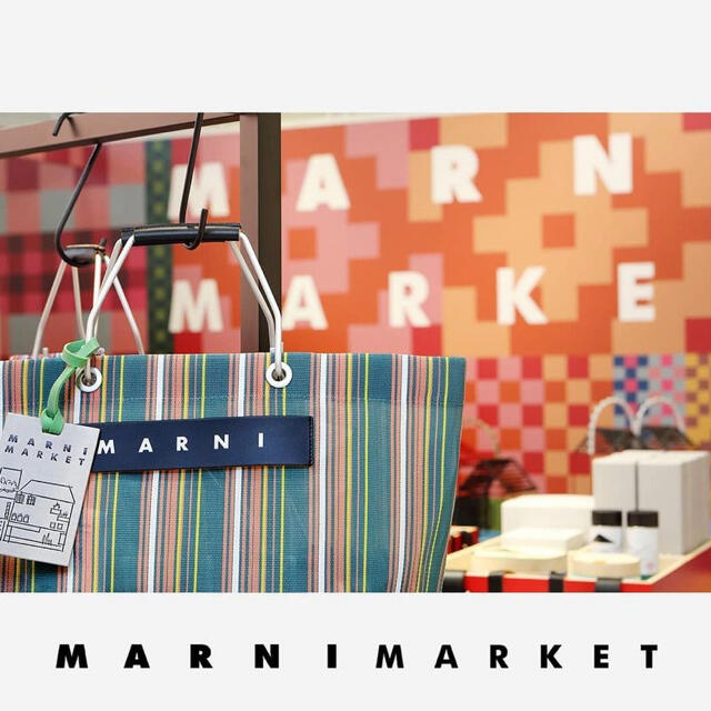 Marni(マルニ)の値下げしました＊marni flower cafe ストライプバッグ レディースのバッグ(トートバッグ)の商品写真