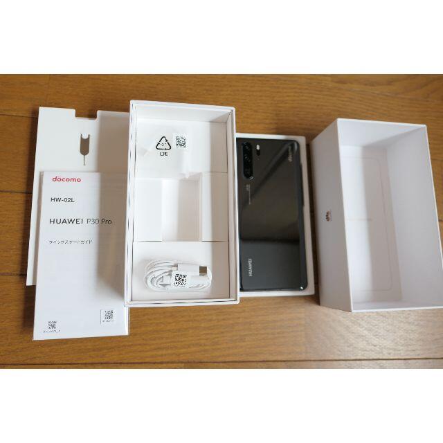 スマートフォン/携帯電話★HAUWEI P30 Pro docomo HW-02L black★