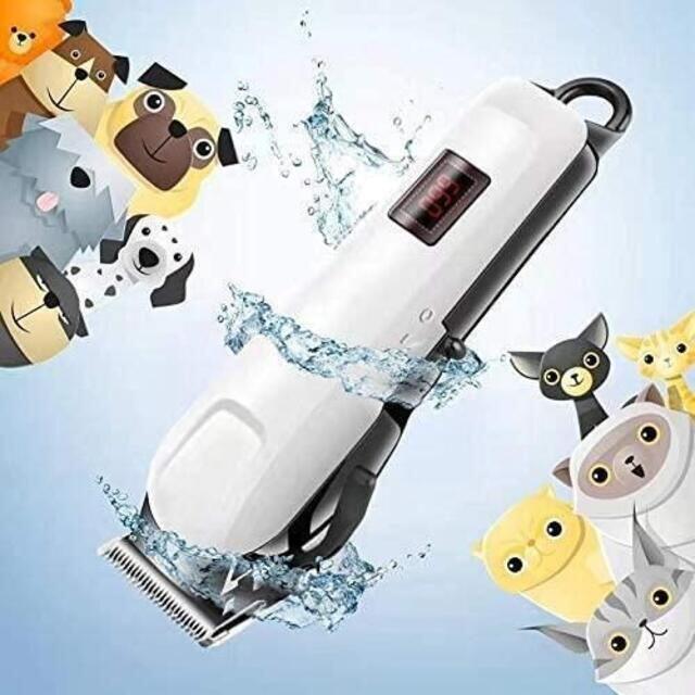 !【新品】ペット用 バリカン 犬 猫 充電式 コードレス 水洗い可能★当日発送！