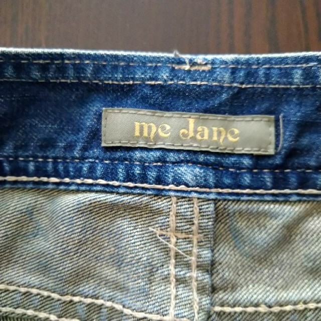 me Jane(ミージェーン)のme jane  クラッシュデニム　ショートデニムパンツ レディースのパンツ(ショートパンツ)の商品写真