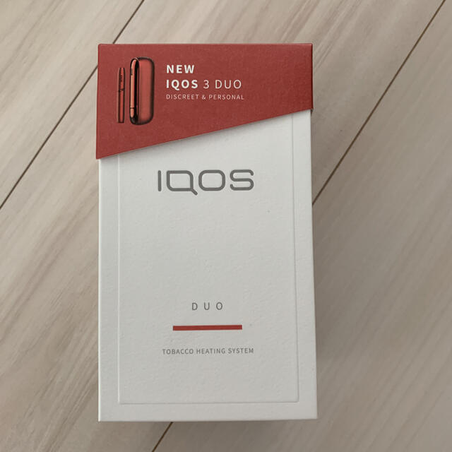 亜久里様専用 新型アイコス IQOS 3.0 DUO レッド メンズのファッション小物(タバコグッズ)の商品写真