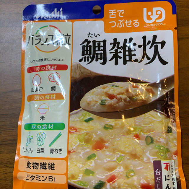 アサヒ(アサヒ)のアサヒバランス献立　雑炊セット36個　介護食 食品/飲料/酒の加工食品(レトルト食品)の商品写真