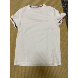 モンクレール(MONCLER)のMONCLER 白Tシャツ(Tシャツ/カットソー(半袖/袖なし))
