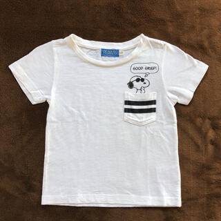 ピーナッツ(PEANUTS)のSNOOPY 110cm 男の子用半袖Tシャツ(Tシャツ/カットソー)