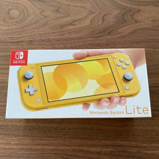 ニンテンドースイッチ(Nintendo Switch)のNintendo Switch Lite イエロー任天堂スイッチライト本体(携帯用ゲーム機本体)
