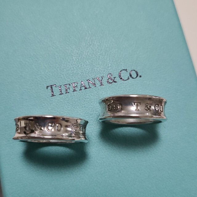 Tiffany & Co.(ティファニー)のティファニー ナローリング ペアリング 925 レディースのアクセサリー(リング(指輪))の商品写真