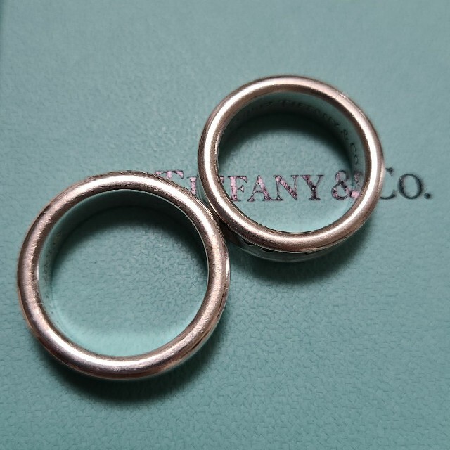 Tiffany & Co.(ティファニー)のティファニー ナローリング ペアリング 925 レディースのアクセサリー(リング(指輪))の商品写真