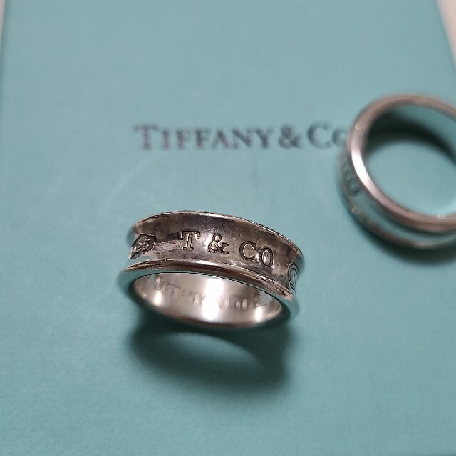 Tiffany & Co.(ティファニー)のティファニー ナローリング ペアリング 925 レディースのアクセサリー(リング(指輪))の商品写真