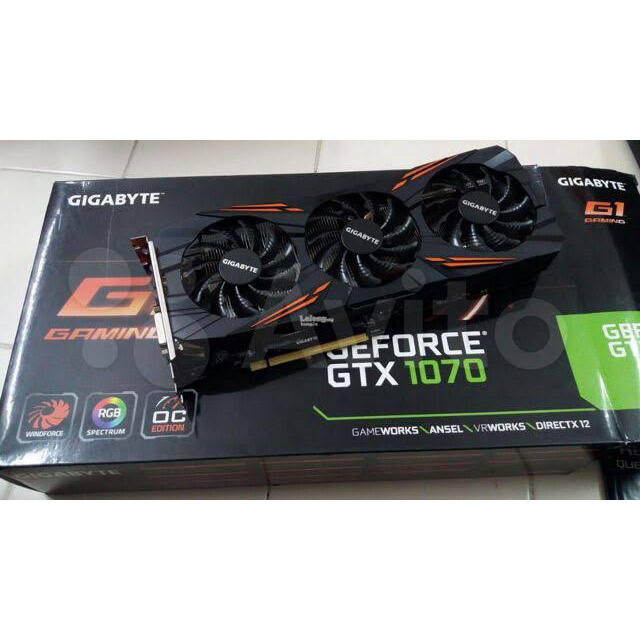 グラボ　GIGABYTE GTX10701620MHzブースト