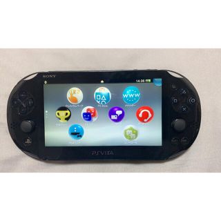 ソニー(SONY)のPCH-2000 SONY  PlayStationVita ブラック(家庭用ゲーム機本体)