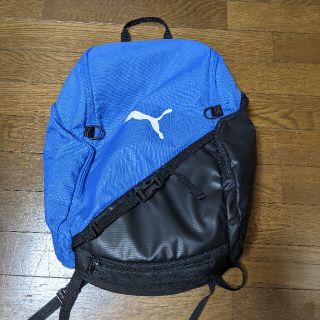 プーマ(PUMA)の子供　サッカー　リュック☆　PUMA　ブルー(バッグパック/リュック)