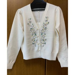 チェスティ(Chesty)のchesty☆新品☆フラワービジューカーディガン(カーディガン)