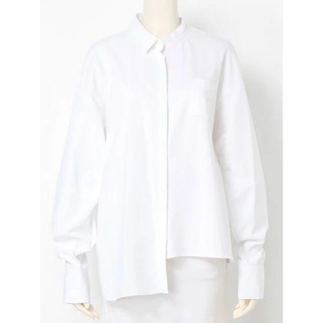 AULA AILA(アウラアイラ)の新品 AULA アウラ HALF&HALF SHIRT レディースのトップス(シャツ/ブラウス(長袖/七分))の商品写真