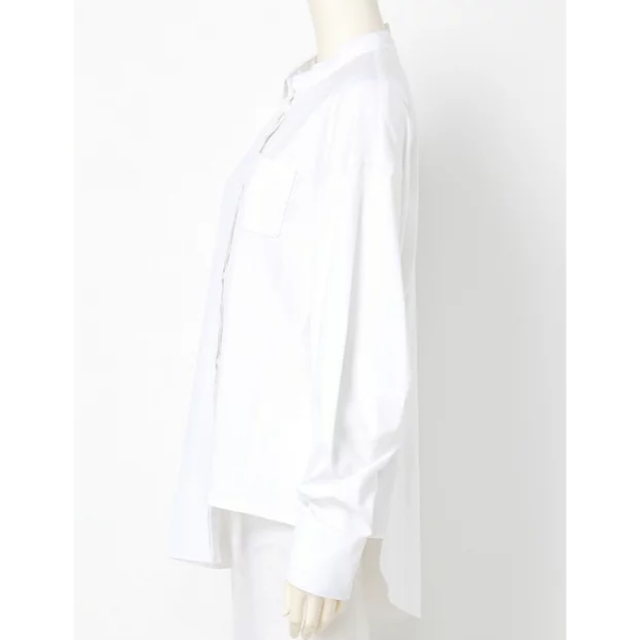 AULA AILA(アウラアイラ)の新品 AULA アウラ HALF&HALF SHIRT レディースのトップス(シャツ/ブラウス(長袖/七分))の商品写真