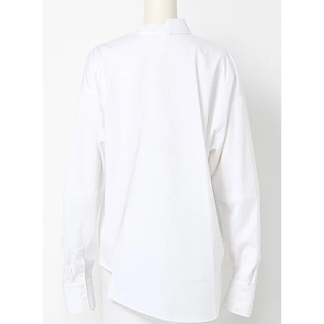 AULA AILA(アウラアイラ)の新品 AULA アウラ HALF&HALF SHIRT レディースのトップス(シャツ/ブラウス(長袖/七分))の商品写真