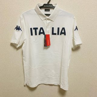 カッパ(Kappa)のKappa カッパ　白　ホワイト　ITALIA イタリア　ポロシャツ(ポロシャツ)