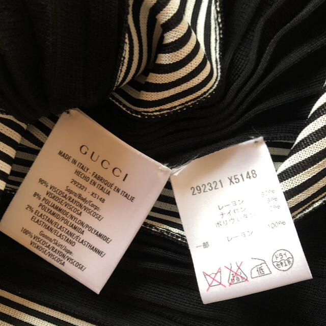 Gucci(グッチ)のグッチ　ワンピース レディースのワンピース(ひざ丈ワンピース)の商品写真
