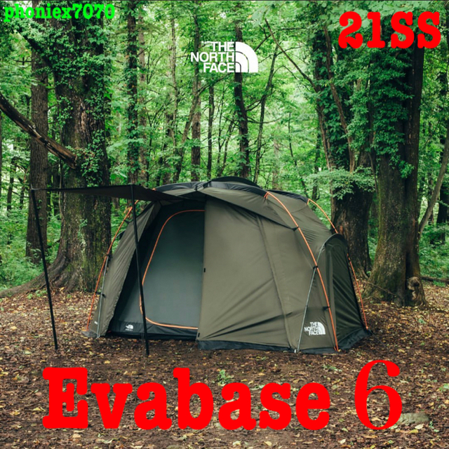 ノースフェイス エバベース6【NV22102】テント Evabase6【新品】