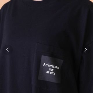 フリークスストア AMERICANA別注サイドジップ ビッグTシャツワンピース